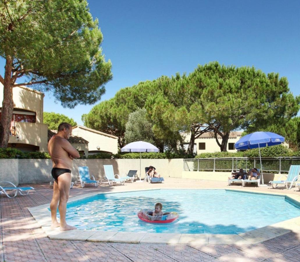 Résidence de standing avec piscine chauffée Agde Esterno foto